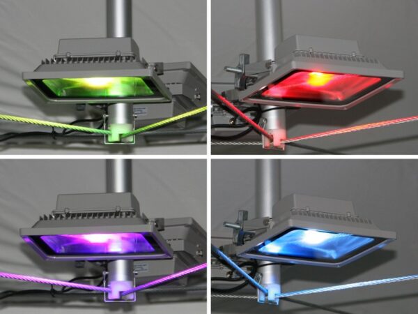 Verlichting voor pagodetent RGB - Afbeelding 2