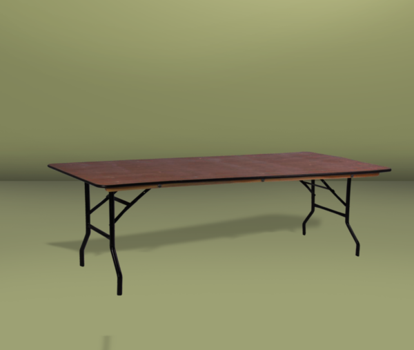 Tafel hout (8 pers)